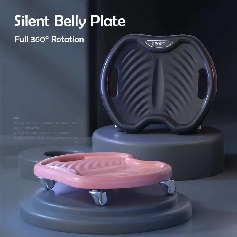 Ab Roller Wheel With Elbow Support - Oefenwiel, core-coaster, buikspieroefeningen, sliders, workout-plate, rolwiel,
