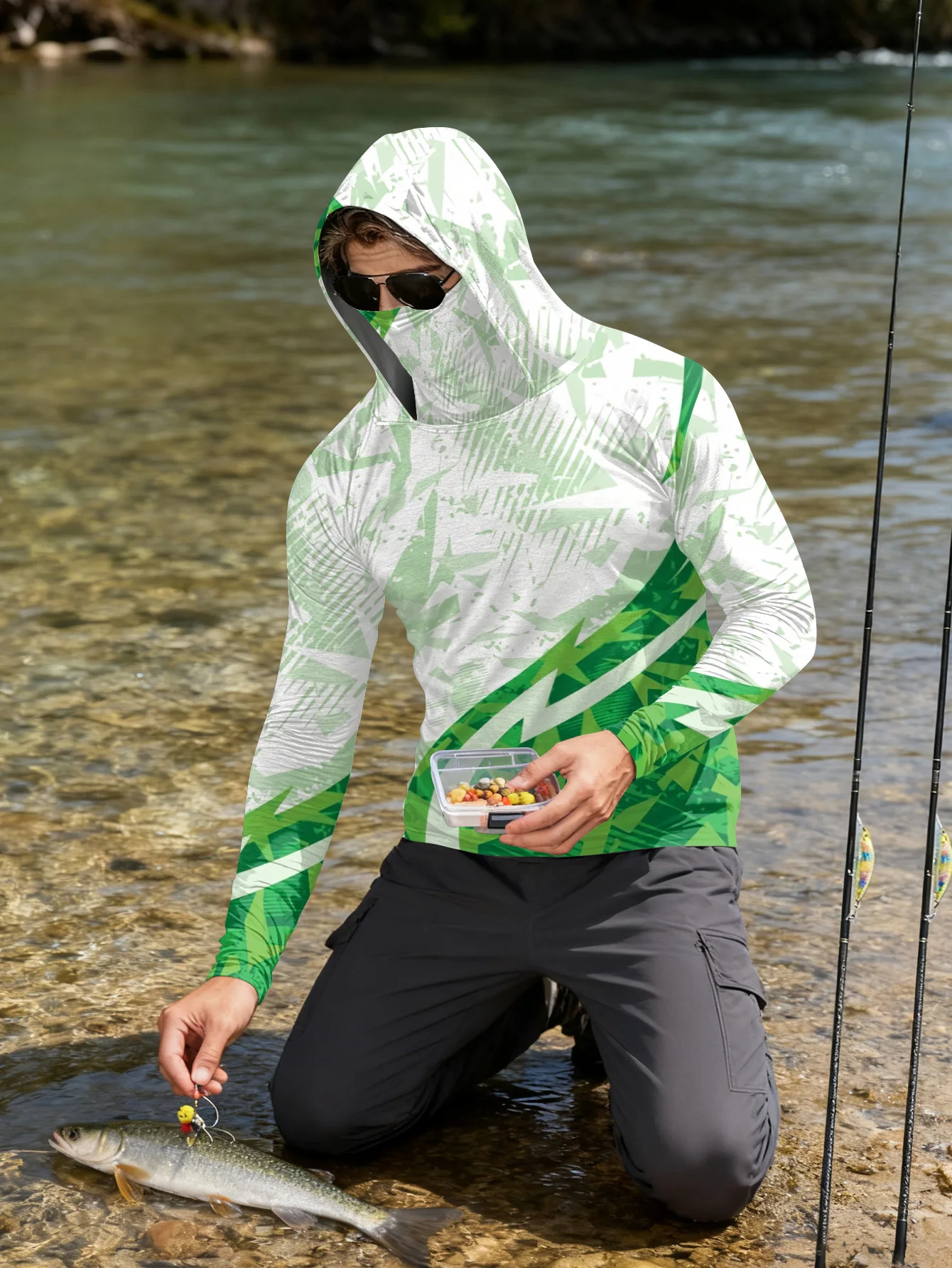 Heren visshirt met capuchon, U - Hiking recensie en prijs