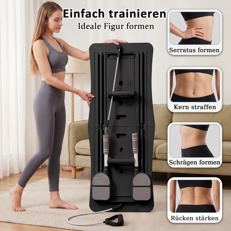 Multifunctioneel Ab-trainingsb - Ab Roller Wheel With Elbow Support recensie en prijs