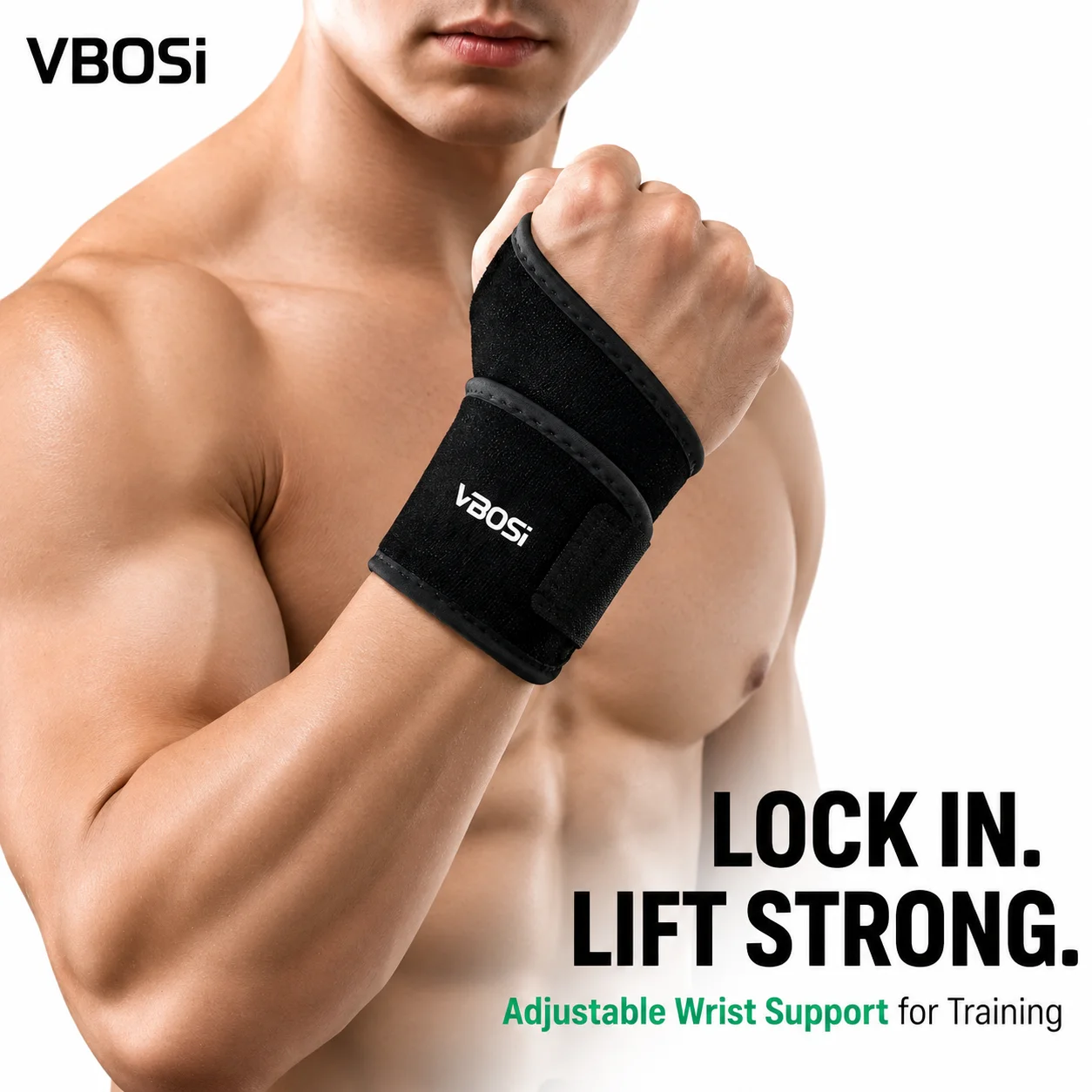 VBSOi verstelbare polsbrace me - Wrist Wraps Weightlifting Support recensie en prijs
